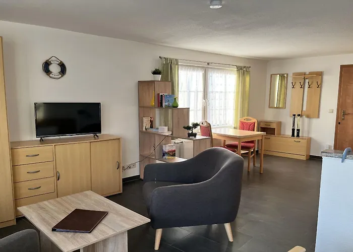 公寓 Haus Silbermoewe 密德海根